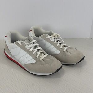 Globe Australia Pulse Evo Skate Shoes Sneakers White Suede Mens Size 14